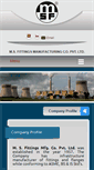 Mobile Screenshot of msfittings.com