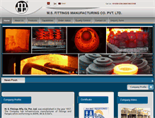 Tablet Screenshot of msfittings.com